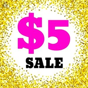 $5 SALE $5 $5❗️🛍️❗️🛍️❗️